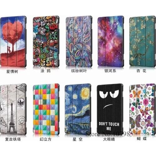 Slim Magnetic Folding cover Case For Lenovo Tab E10 TB-X104F TB X104F PU Leather Stand Cover For Lenovo Tab E10 case