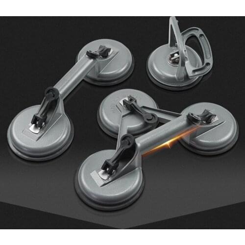 Vacuum suction cup glass lifter glass suction cup strong extractor mirror granite lifting tool single, double and three claws