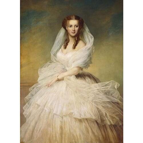 Noble princess Oil Painting Needlework,sets Cross stitch Handmade 14CT Canvas DIY,Cross-stitch kits,For Embroidery Arts Home