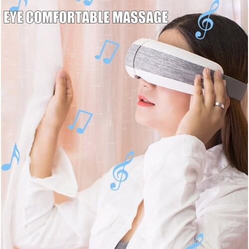 Charging Bluetooth Music Massager Hot Pack Eye Massager Electric Anti-wrinkle Fatigue Breathable Cloth Massager Healthy Care