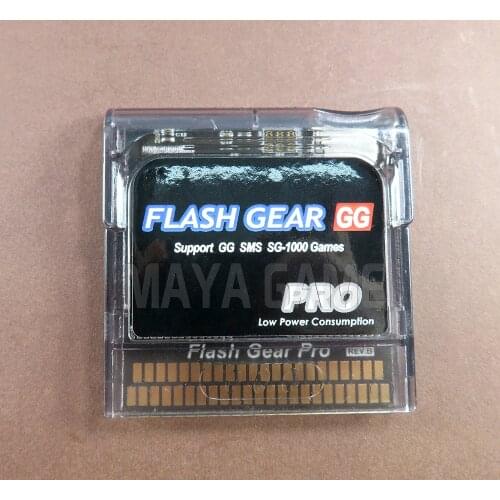 1pc/lot Flash Gear Pro Flash Card Low Power For SEGA console Game Gear For Sega GG Saving Power Cartridge Card Pcb Board