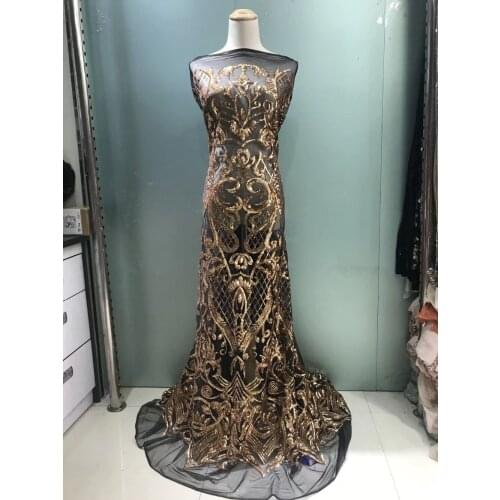 2018 Latest African French Lace With Sequins,Big French Lace,African Lace Fabric,Embroidery Lace,5y/ LOT AFL129-2 Chinese Textil