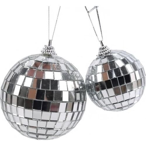 3CM 5CM 7CM Reflective Glass Rotating Mirror Ball For Disco DJ Mirror Reflection Glass Ball Light For Christmas Party