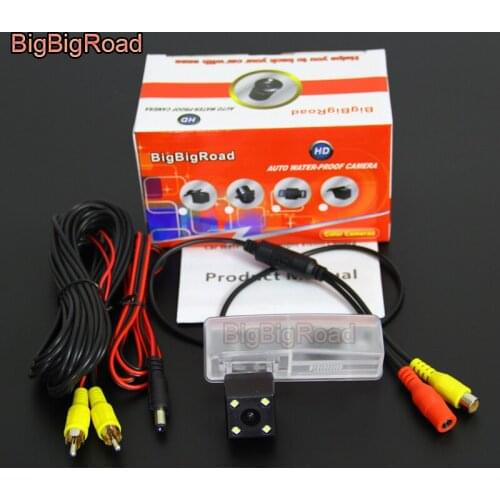 BigBigRoad Car Rear View Reverse Backup Camera For Toyota Venza Altezza Aristo Celsior RAV4 RAV-4 RAV 4 XA40 night vision