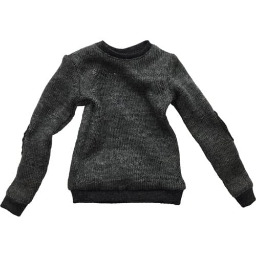 1/6 Scale Mens Round Neck Knitting Sweater Accessories for 12 Inch , Male Action Figure