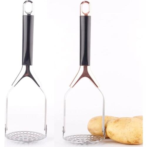 Stainless Steel Potato Masher Foldable Manual Masher Potato Masher Ricer Fruit Vegetable Tools Kitchen Gadgets Accessories
