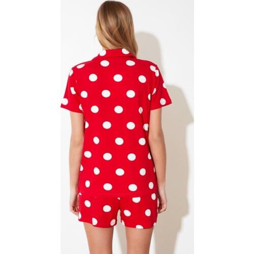 Trendyol Polka Dot Pajamas set THMSS20PT0077
