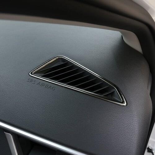Car dashboard Air Conditioning Vent Cover Interior Decoration for Toyota Corolla S LE Levin Hybrid 2019 2020 Accessories