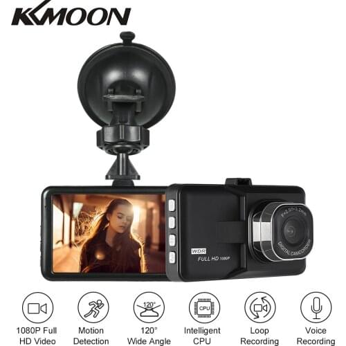 3" Dash Camera Car DVR Video Recorder Full HD LCD Vehicle Camcorder Dashboard Motion Detection Loop Recording