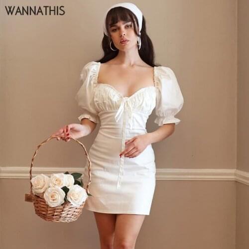 Летние платья с коротким рукавом WannaThis China At AliExpress