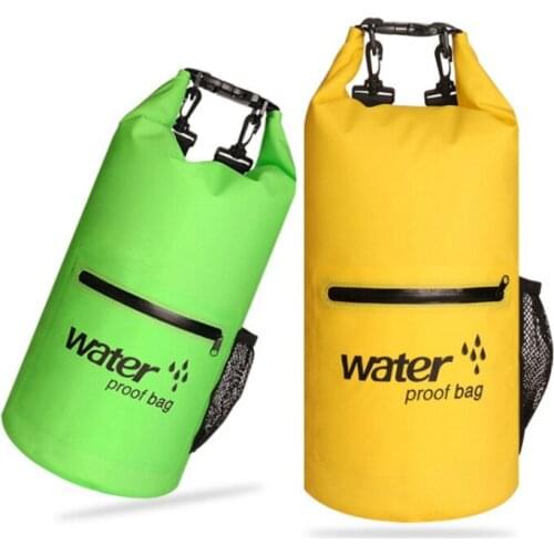 10/20L Floating Waterproof Dry Bag Boat Swimming Dry Bag Roll Top Sack Kayaking Rafting Dry Organizer Beach Fishing Storage Bag
