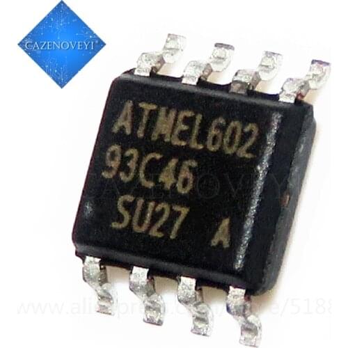 10pcs/lot AT93C46 93C46 SOP-8 In Stock