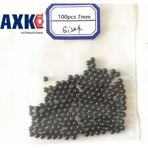 Rolamentos Axk Free Shipping 100pcs 7mm Si3n4 Ceramic Balls Silicon Nitride Used In Bearing/pump/linear Slider/valvs G5 Level