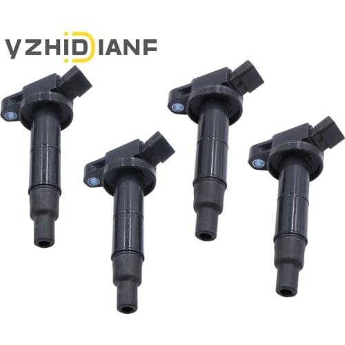 4pc 90919 02244 Ignition Coils For Toyota- Camry- Highlander- RAV4 S-cion tC xB L-exus 2.4 90919-02266 90919-02243 UF333 C1330