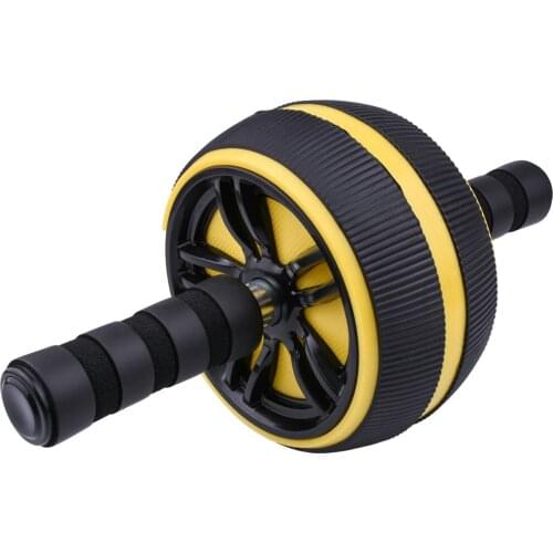 Ab Roller Abdominal Power Wheel Roller Fitness Machine Muscle Exercise Gym Equipment Power For Arm Waist Leg Trainer