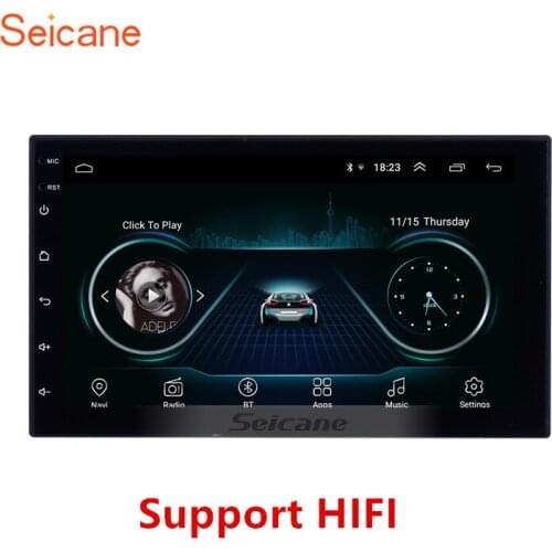 Seicane Android 8.1 HIFI Double Din Universal Car Radio GPS Multimedia Unit Player For TOYOTA Nissan Kia RAV4 Honda VW Hyundai