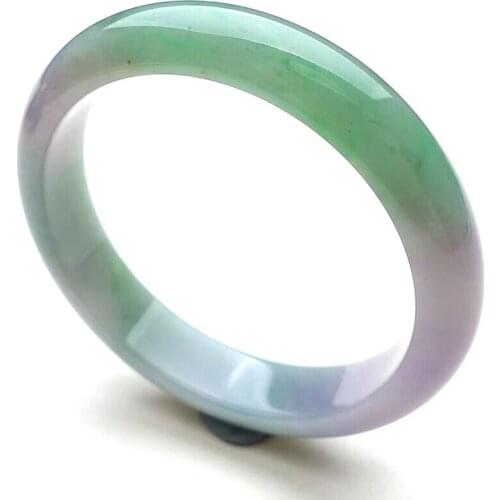 Emerald A goods Perfect old pit iced purple plus green wide-brimmed bracelet eb2917