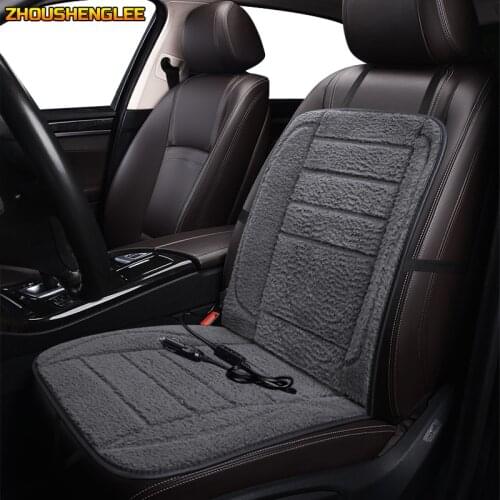 ZHOUSHENGLEE 12V Heated car seat cover for Volkswagen all models VW touareg touran Variant tiguan polo EOS UP! golf Jetta passat
