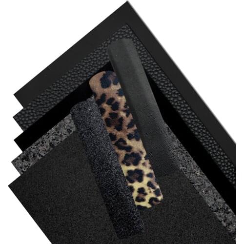 20*33cm Black Series Faux Synthetic Leather Fabric For Bow-knot Bags Wallet Earring Phone Case Scrapbook DIY,1Yc14863