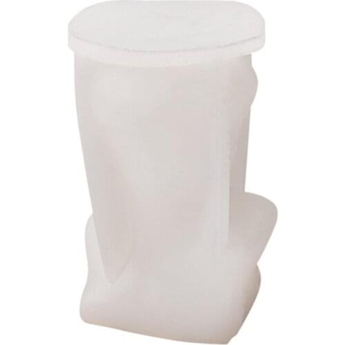 Davids Head Flowerpot Silicone Mold Pen Holder Mold Resin Epoxy Craft Polymer Clay DIY Ornament Jewelry Making Tool