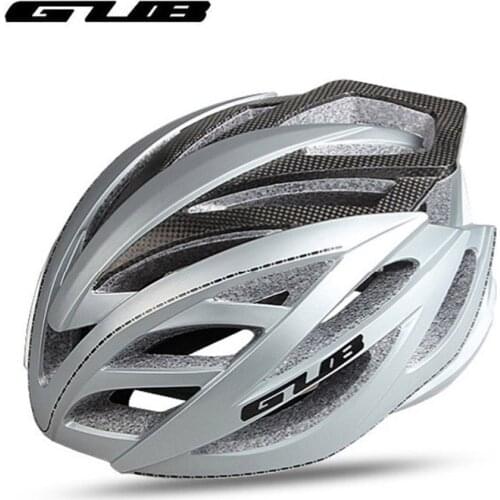GUB 4 Colors Carbon Fiber Cycling Helmet Integrally-molded MTB Road Bike Outdoor Helmet Bicycle Helmet 58-62cm for Men Women