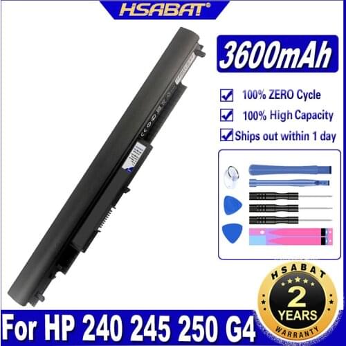 HSABAT HS03 HS04 HSTNN-LB6V HSTNN-LB6U 3600mAh Battery for HP 240 245 250 G4 Notebook PC Batteries