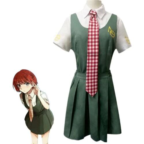 Danganronpa Koizumi Mahiru Cosplay Costume Uniform Shirt GIrls Dresses