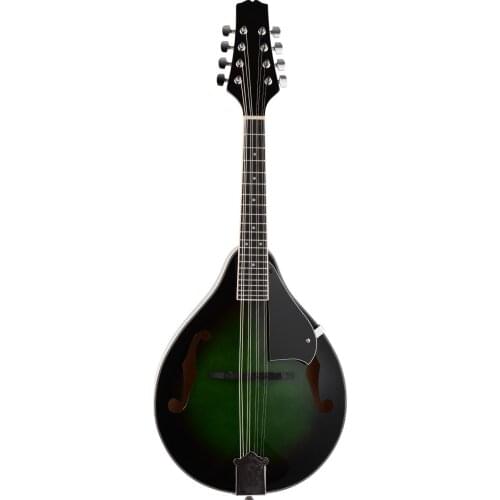 Mandolin A Style 8-String Basswood Body Engineer Wood Fingerboard Adjustable String Instrument for Benginners with Storage Bag