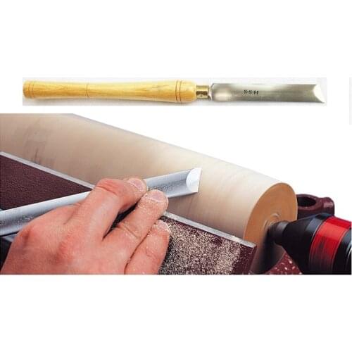 New 1Pcs Woodworking lathe elliptical oblique knife Rotary Wood Turning Tool