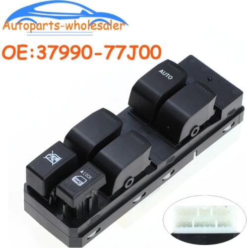 For Suzuki SX4 Swift New Alto Power Window Master Control Regulator Glass Lifter Switch 37990-77J00 3799077J00 662480HQ/662480A