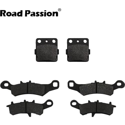 Road Passion Motorcycle Front & Rear Brake Pads For KAWASAKI KFX450R KFX450 KFX 450 R (KSF 450 B) KSF450B KSF450 2008-2014