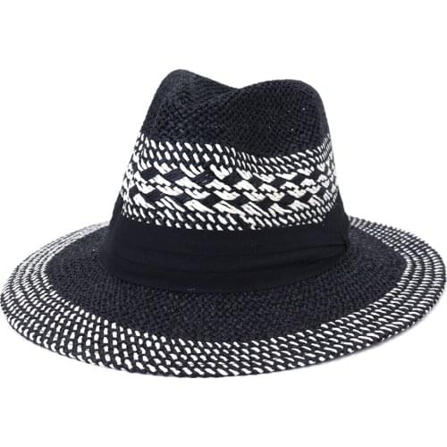 Straw Hat Women Summer Sun Beach Panama Men Wide Brim Breathable Sunshine Protection Outdoor Accessory Luxury