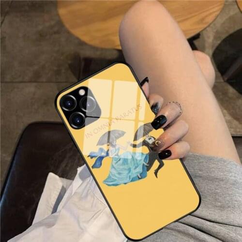 In Omnia Paratus Glass Phone Case For iphone 12 11 Pro Max XS XR X 8 7 Plus SE2 Case
