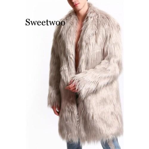 SWEETWOO Men's Long Jackets