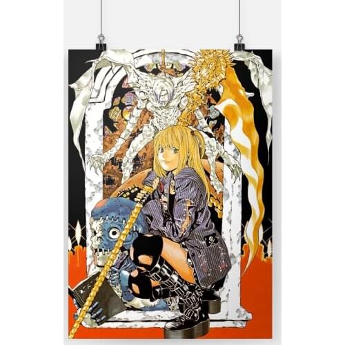 Takeshi obata death note anime canvas painting decor wall art pictures bedroom study home living room decoration prints poster