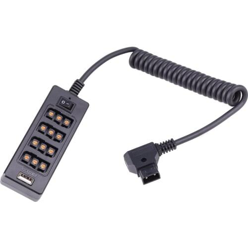 WY-4D-TAP D-tap Female Power Supply Cable for V-mount Anton Battery