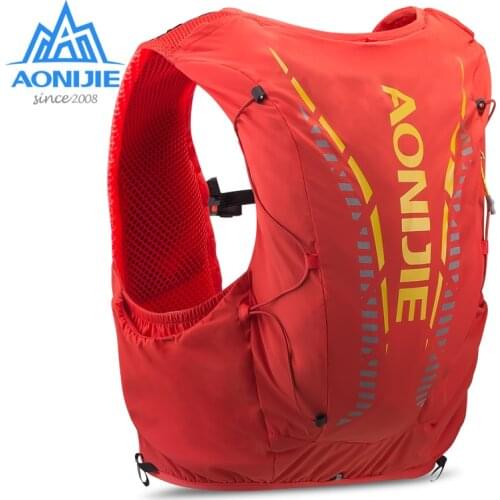AONIJIE C962 Advanced Skin 12L Hydration Backpack Pack Bag Vest Soft Water Bladder Flask For Hiking Trail Running Marathon Race