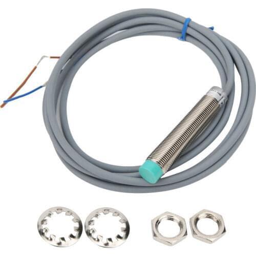 Proximity Switch Brass Cylindrical 2-Wire NO Inductive Power Control Equipment 10-30VDC Non-Contact Switch