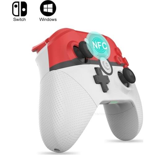 Wireless Bluetooth PC Game Controller Gamepad For Nintendo Switch Pro NS Pro Game joystick For Switch with NFC 6-Axis