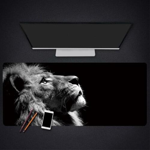 Oversized Personality Dark Mouse Pad Office Notebook Computer Pad Game Keyboard Pad Desk Learning Writing Pad