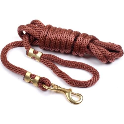 Large Puppy Dog Leash Pet Supplies Walking Harness dog collar strong traction belt nylon lead 3M 4.5M