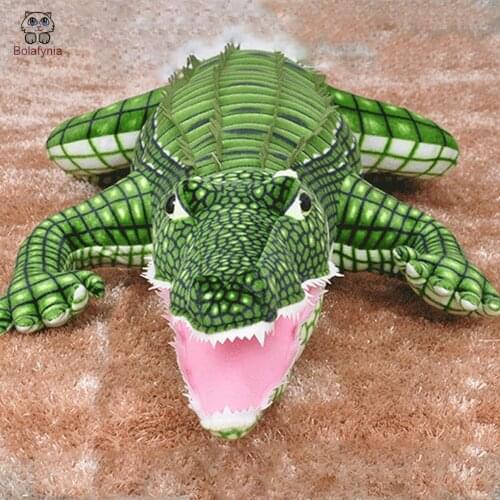 BOLAFYNIA Children Plush Toy pillow big mouth crocodile Baby Kids Stuffed Toy for Christmas Birthday Gift crocodile