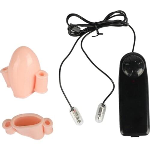 Electic Strong Vibrating Bullet Vibrator Clitoris Stimulator with Penis Erection Lasting Ring Sex Toy for Men Women Vibrator Egg
