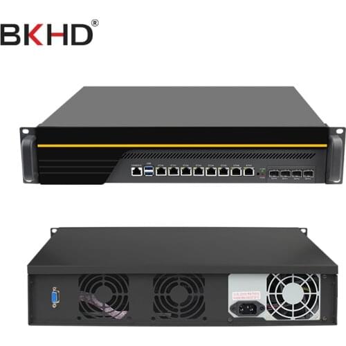 Intel Core I9-9900 X710 Firewall Mikrotik Pfsense VPN Network Security mini Router PC m0n0wall Openwrt OPNsense Pfsense Vyos