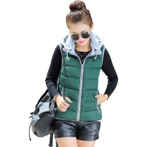 IQKXAJO Women's Hooded Vests
