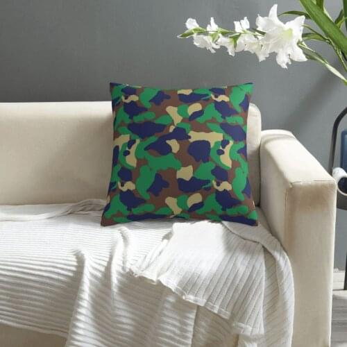 Camouflage pillowcase printed cushion cover sofa waist pillow pillow cover