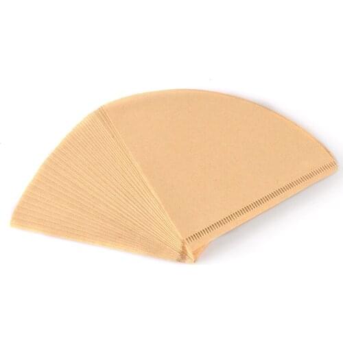 Cones V60 Coffee Filters Pour Over Espresso Maker Filter Paper Dripper Brewing Accessories for Coffee Machine-40pcs Unbleached
