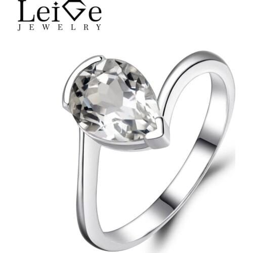 LeiGe Jewelry White Rings