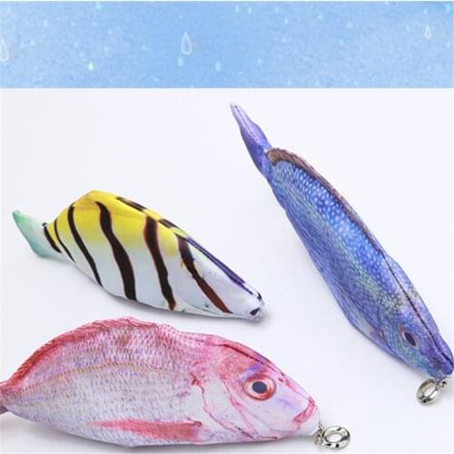 Purses and Handbags Cute Women Wallets Polyester Wallet Female Zipper Clutch Coin Purse Ladies Kawaii Fish Shape Wallets