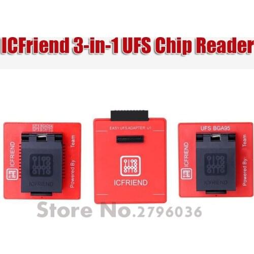 MOORC ICFriend UFS BGA 3 in 1 Support UFS BGA 254 + 153 + 95 with Z3X Easy Jtag Plus Box